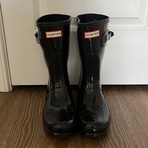 Black Gloss Hunter Rainboot